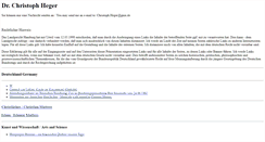 Desktop Screenshot of christoph-heger.de